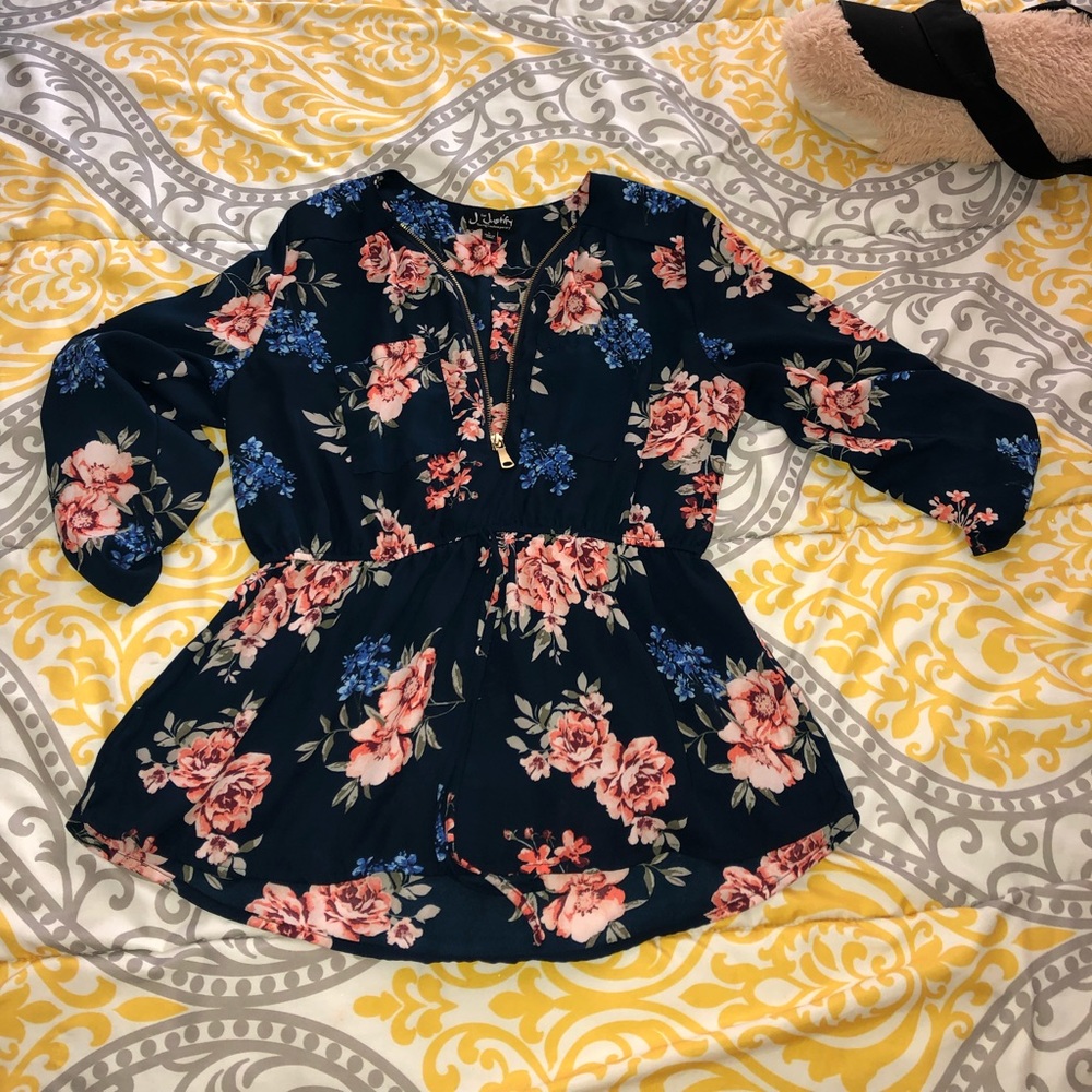 Cute Floral Blouse